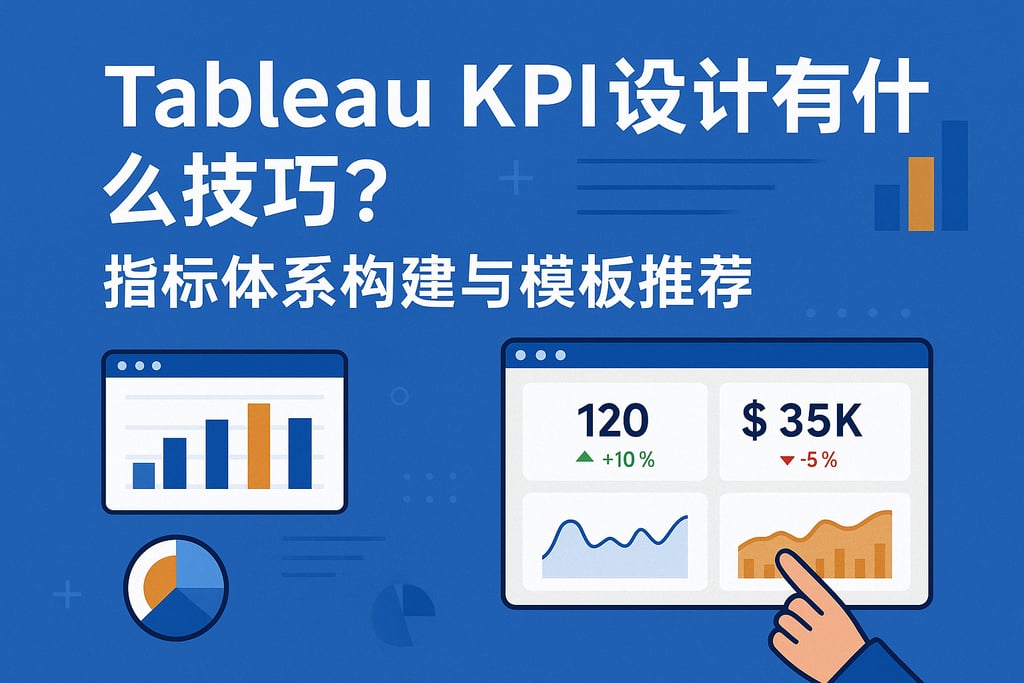 Tableau KPI设计有什么技巧？指标体系构建与模板推荐